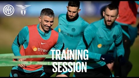 تمرین اینتر برای تقابل با لاتزیو