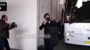 اختصاصی/ ورود کاروان استقلال و مس رفسنجان به ورزشگاه آزادی