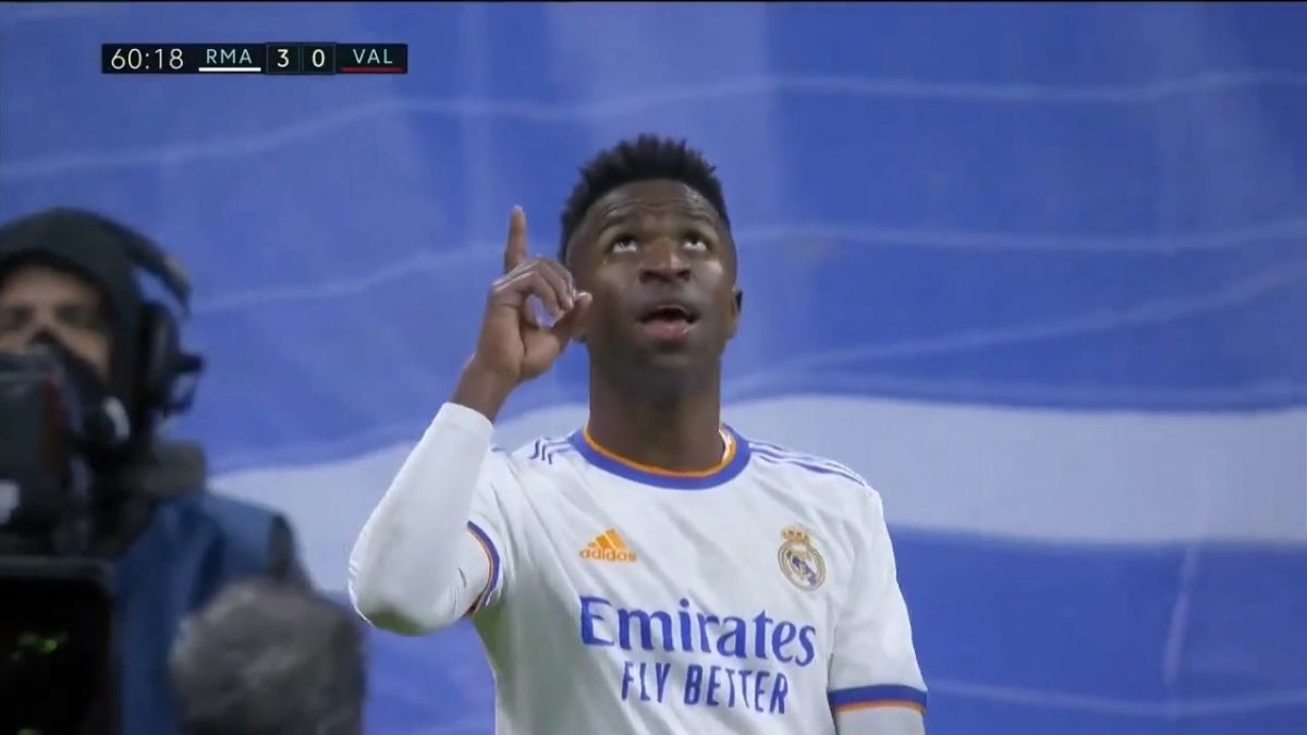 گل سوم رئال مادرید به والنسیا (دبل وینیسیوس)