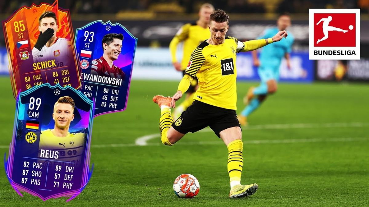 10 شوت‌زن برتر بوندسلیگا بر اساس رنکینگ فیفا 22