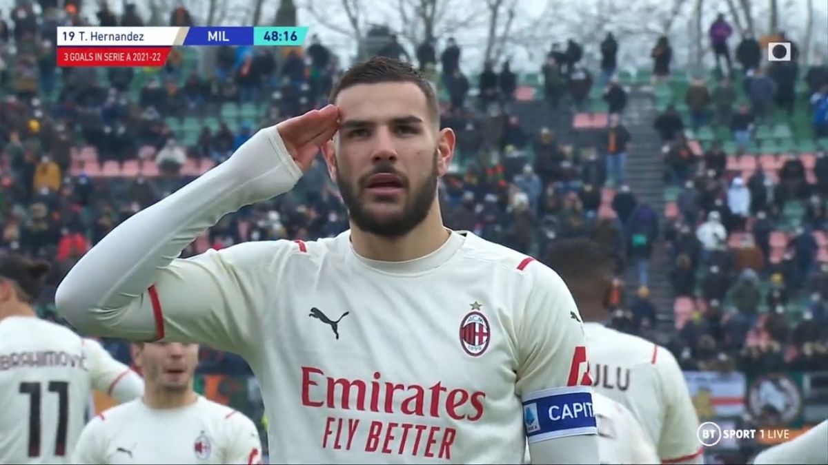 گل دوم میلان به ونتزیا (تئو هرناندز)