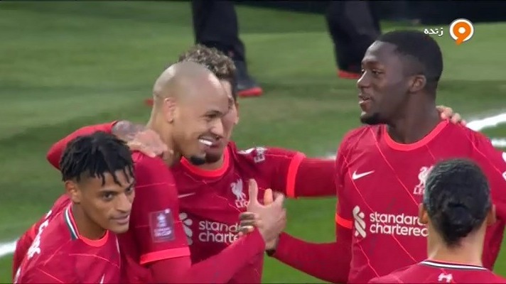 گل چهار لیورپول به شروزبری (دبل فابینیو)