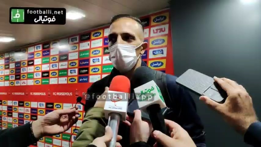 اختصاصی/ صحبتهای ایمان صادقی و میلاد احمدی در پایان بازی پرسپولیس و فجر سپاسی