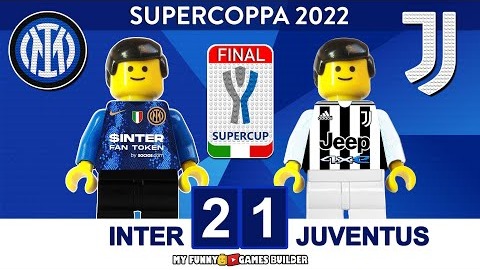شبیه سازی بای اینتر 2-1 یوونتوس با عروسک لگو