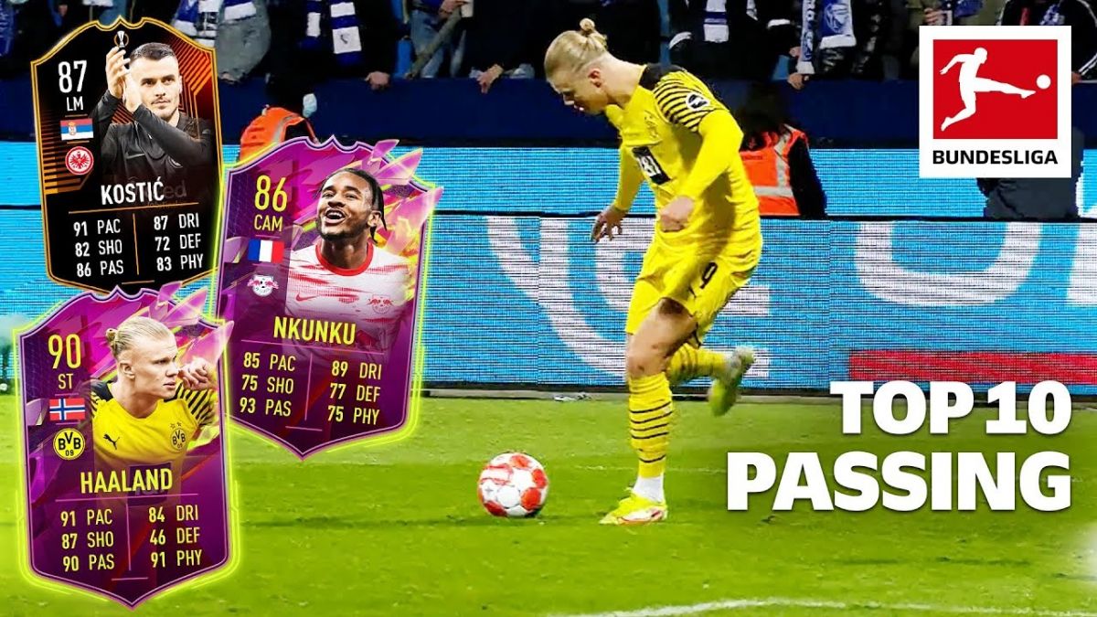 بهترین پاسورهای بوندسلیگا بر اساس رنکینگ فیفا 22