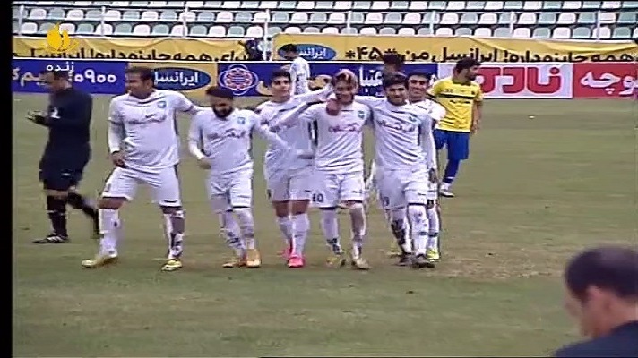 خلاصه بازی خیبر خرم آباد 5-1 صنعت نفت آبادان