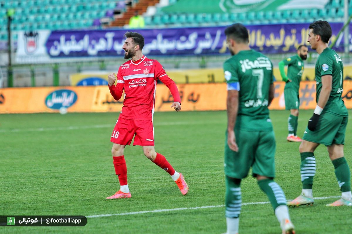 گزارش تصویری اختصاصی/ ذوبآهن صفر - پرسپولیس 3