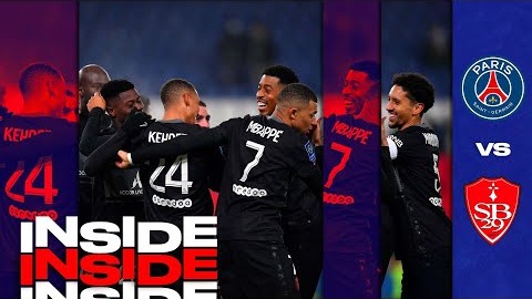 حواشی بازی پاری سن ژرمن 2-0 برست از نگاه دوربین باشگاه پی اس جی