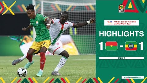 خلاصه بازی بورکینافاسو 1-1 اتیوپی (جام ملتهای آفریقا 2021)
