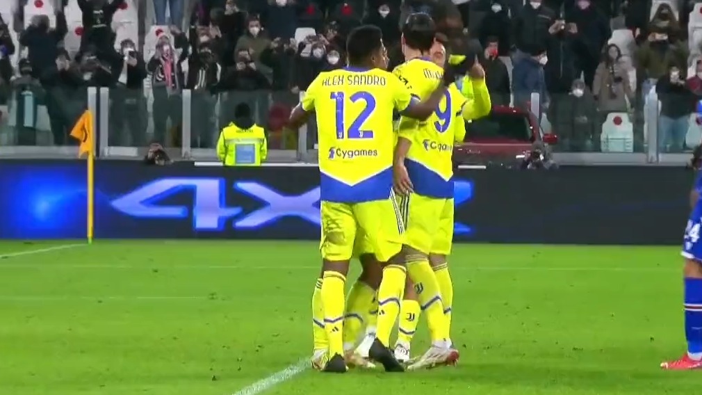 گل چهارم یوونتوس به سمپدوریا (موراتا)