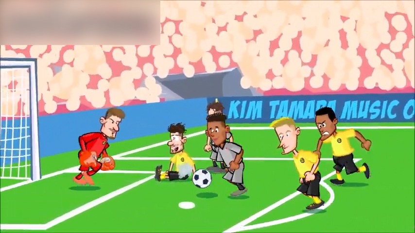 انیمیشن طنز شکست دورتموند مقابل سن پائولی