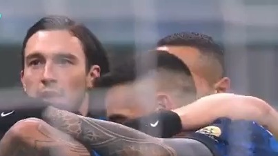 گل اول اینتر به امپولی (سانچز)