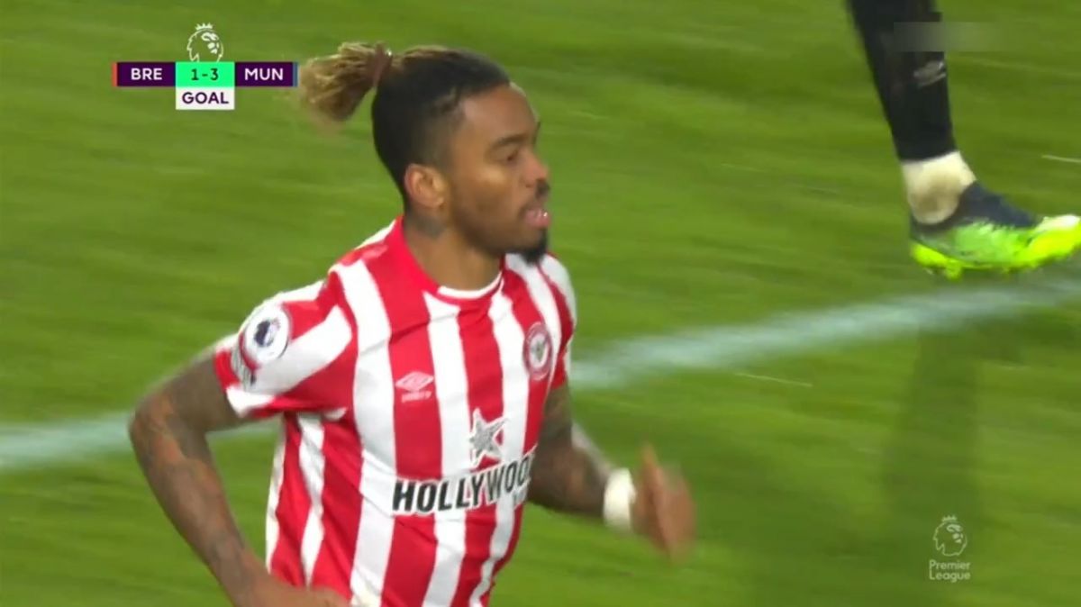 گل اول برنتفورد به منچستریونایتد (تونی)