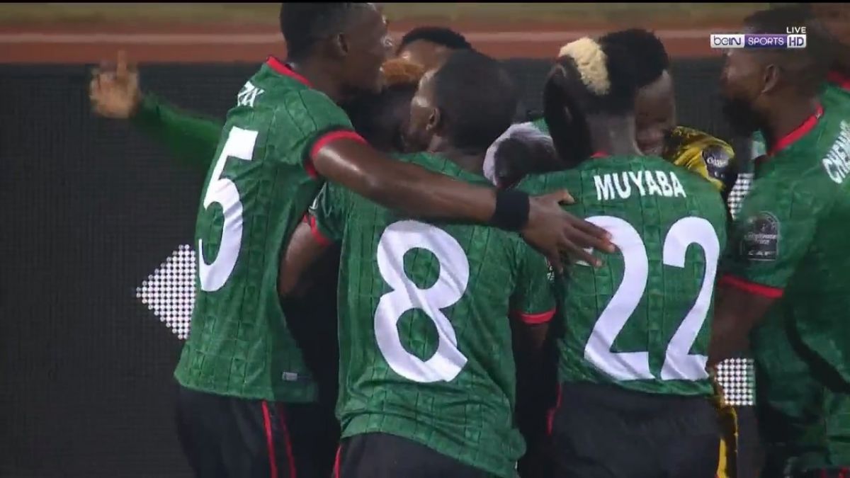 سوپر گل گابادینیو مهانگو در دیدار مالاوی و مراکش