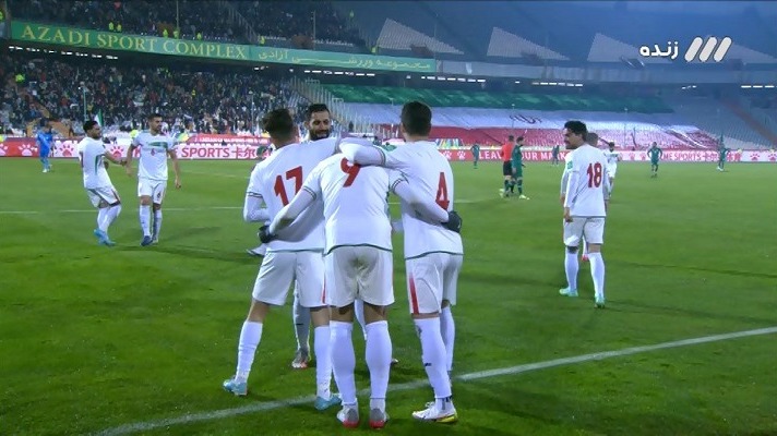 گل اول ایران به عراق (مهدی طارمی)