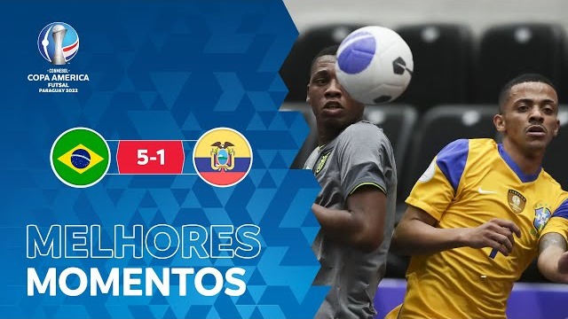 خلاصه بازی برزیل 5-1 اکوادور (فوتسال جام ملتهای آمریکا 2022)