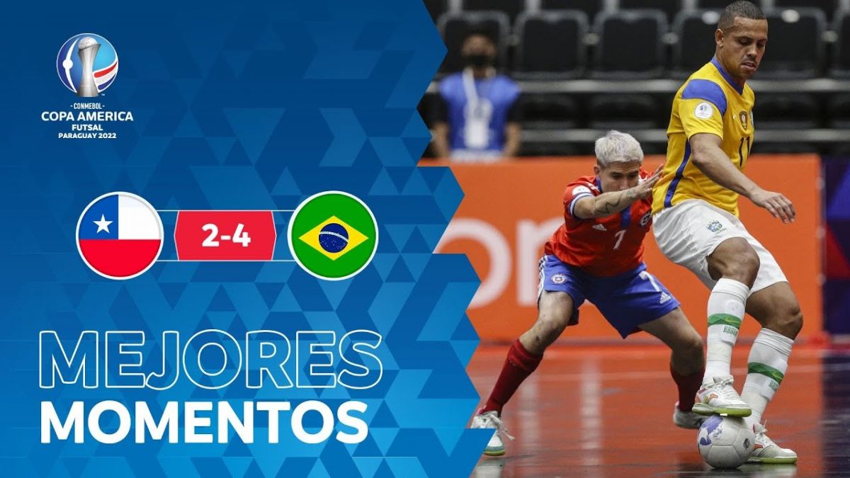 خلاصه بازی شیلی 2-4 برزیل (فوتسال جام ملتهای آمریکا 2022)