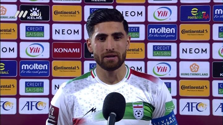 صحبت های علیرضا جهانبخش در پایان بازی ایران - امارات