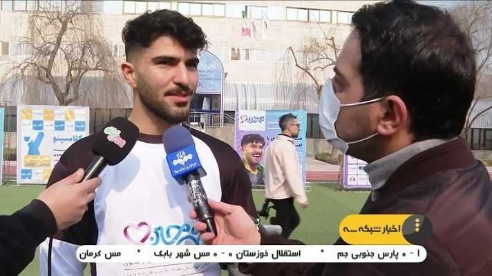 گزارشی از حضور امیرعابدزاده در مراسم خیریه سرطانی ها