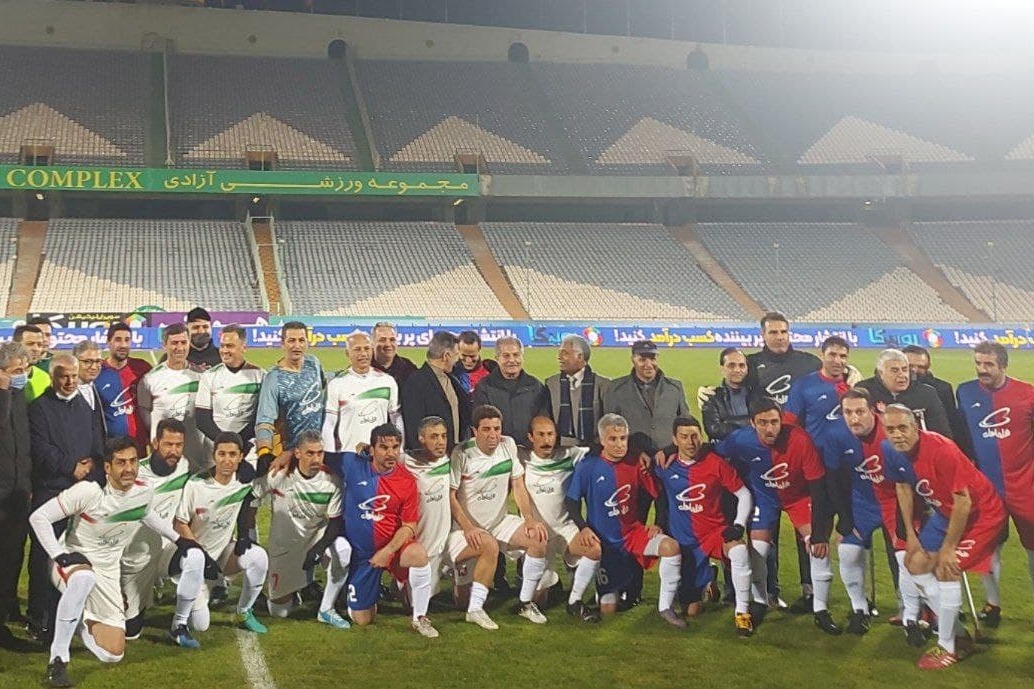 برتری تیم ملی ۹۸ با ۱۰ گل برابر منتخب سرخابی