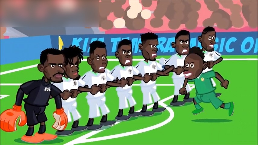 انیمیشن طنز بازی بورکینافاسو 1-3 سنگال