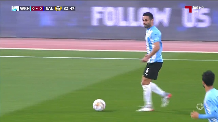 گل اول الوکره به السیلیه (پاس گل امید ابراهیمی)