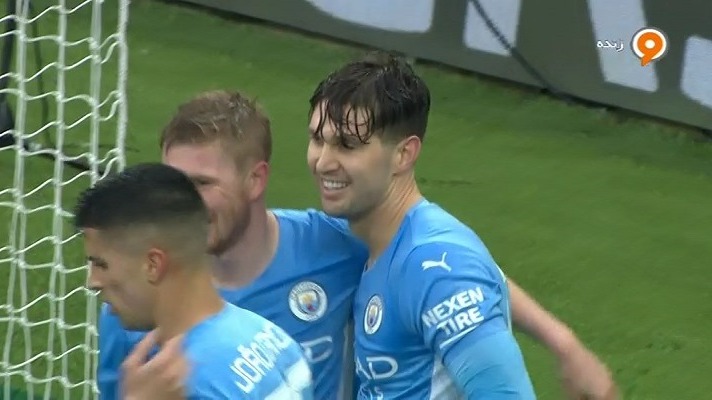 گل دوم منچسترسیتی به فولام (استونز)