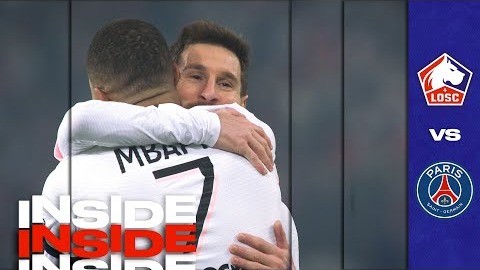 حواشی بازی لیل 1-5 پاری سن ژرمن از نگاه دوربین باشگاه پی اس جی