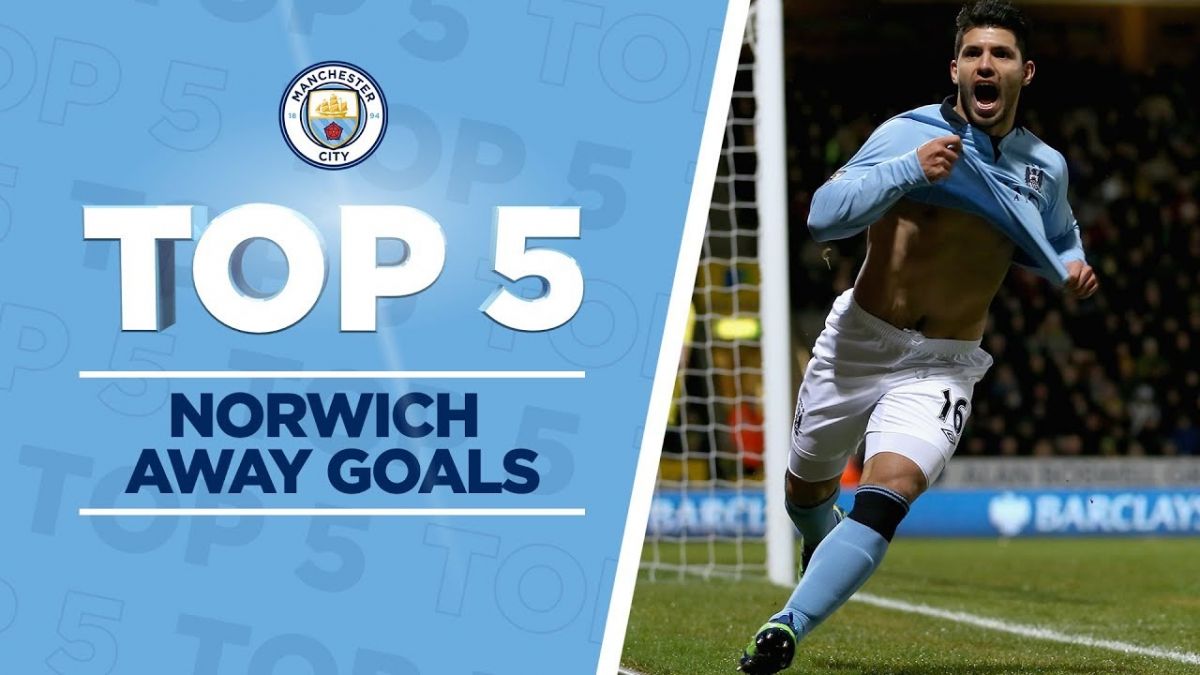 5 گل برتر منچسترسیتی مقابل نوریچ