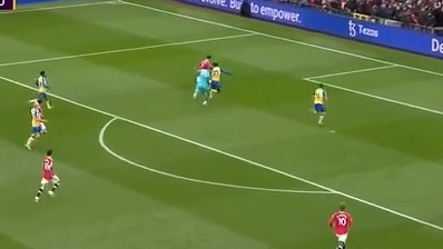 گل نزدن باورنکردنی رونالدو در مقابل دروازه خالی مقابل ساوتهمپتون