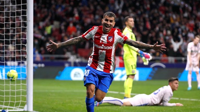 گل اول اتلتیکو مادرید به ختافه (کورهآ)