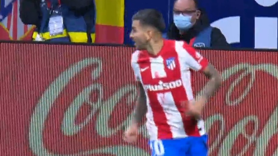 گل سوم اتلتیکو مادرید به ختافه (دبل کورهآ)