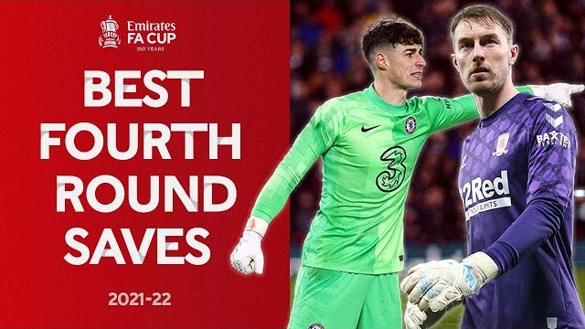 بهترین سیوهای مرحله چهارم جام حذفی انگلیس 22-2021