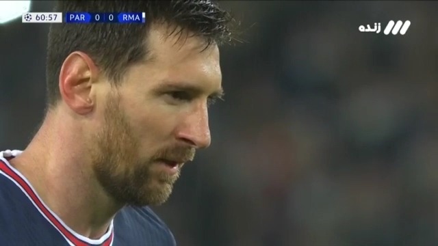 مهار پنالتی لیونل مسی توسط کورتوا