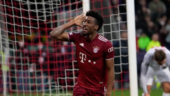 گل اول بایرن مونیخ به سالزبورگ (کینگزلی کومان دقیقه 90)