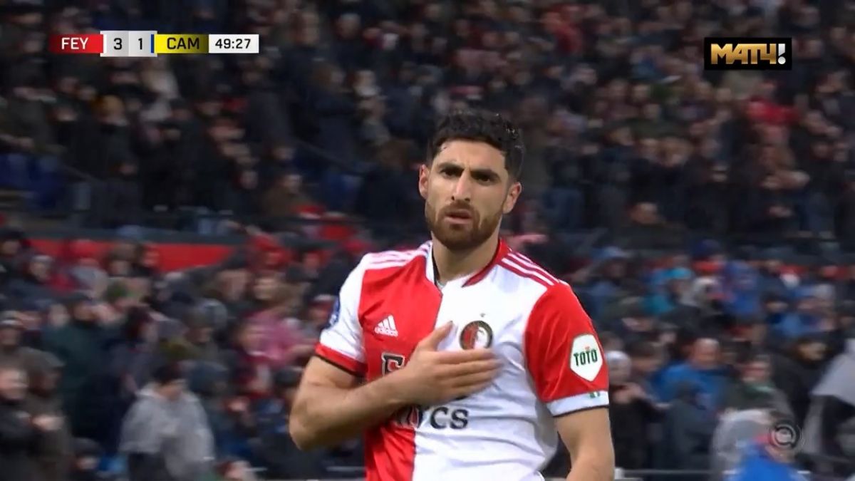 گل سوم فاینورد به کامبور (شوت دیدنی علیرضا جهانبخش)