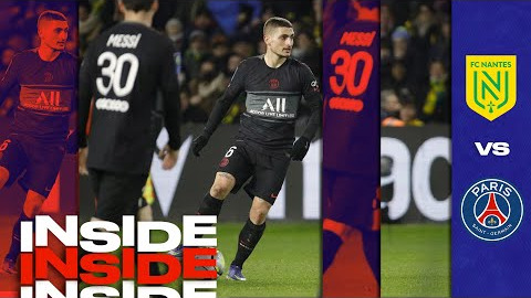 حواشی بازی نانت 3-1 پاری سن ژرمن از زاویه دوربین باشگاه پی اس جی