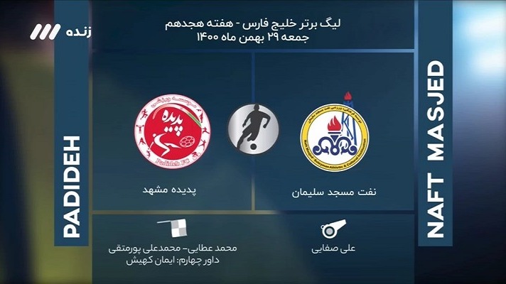 فوتبال برتر/ کارشناسی داوری بازی نفت مسجدسلیمان 0-1 شهرخودرو