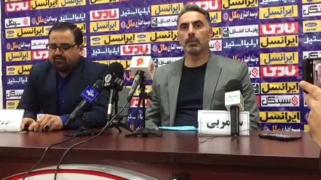 اختصاصی/ کنفرانس خبری محمود فکری و نکونام پس از شکست نفت مسجدسلیمان مقابل فولاد