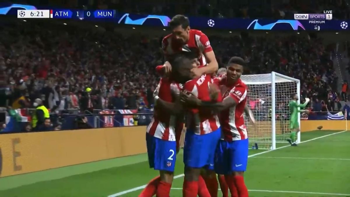 گل اول اتلتیکومادرید به منچستریونایتد (ژائو فلیکس)