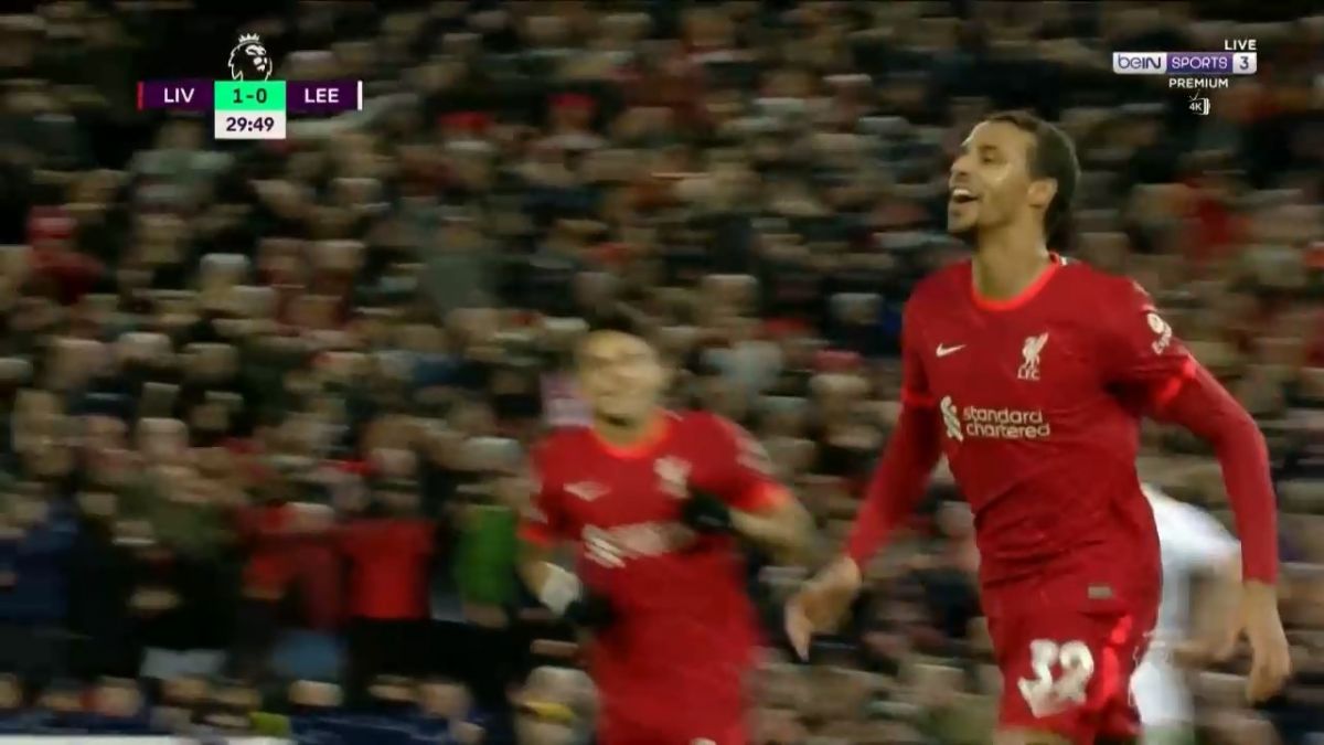 گل دوم لیورپول به لیدزیونایتد (ماتیپ)