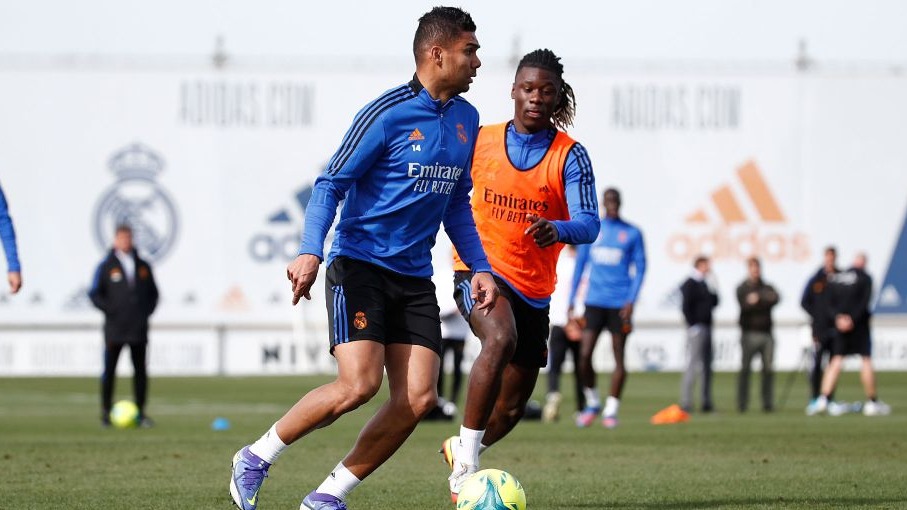 تمرین چهارشنبه عصر رئال مادرید