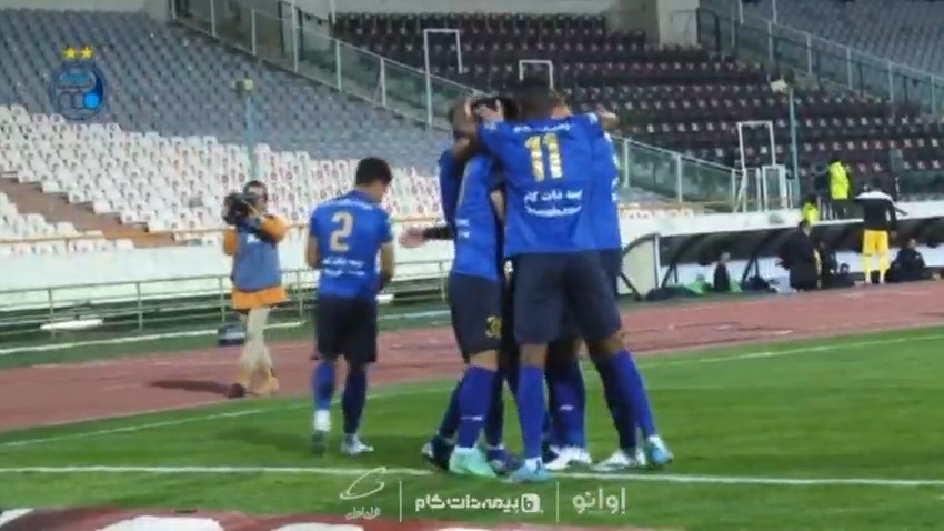 گل سه امتیازی جعفر سلمانی به فجر از زاویه دوربین باشگاه استقلال