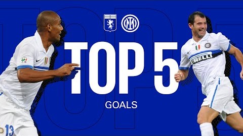 5 گل برتر اینتر مقابل جنوا