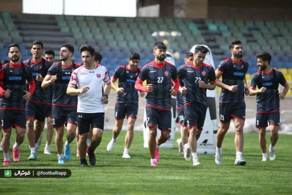 گزارش تصویری/ تمرین پرسپولیس شنبه 7 اسفند 1400