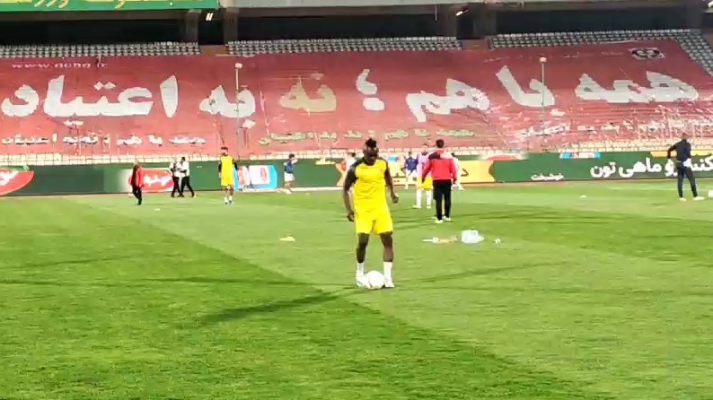 اختصاصی/ گرم کردن بازیکنان پرسپولیس و مس رفسنجان