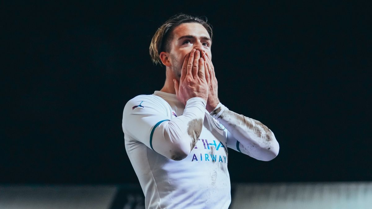 گل دوم منچسترسیتی به پیتربورو (گریلیش)