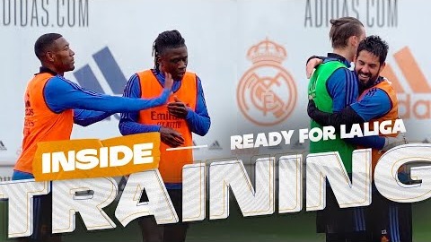 تمرین دیروز رئال مادرید (12 اسفند)