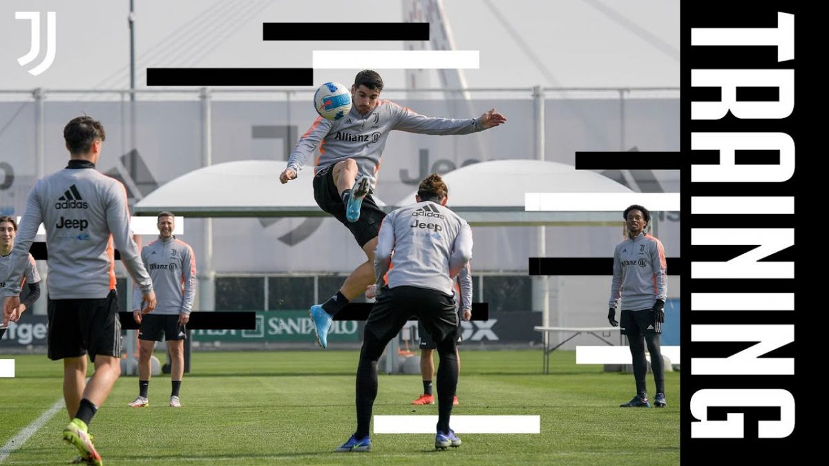 تمرین یوونتوس برای تقابل با اسپتزیا