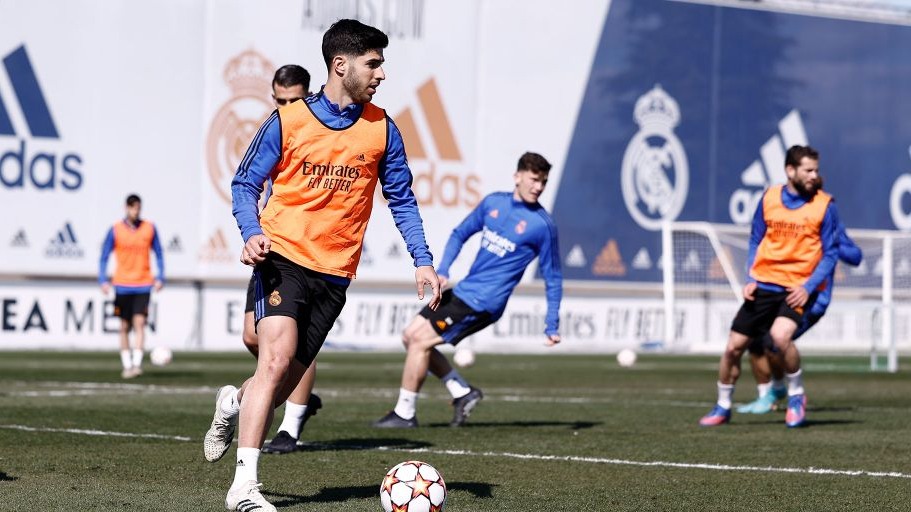 تمرین رئال مادرید برای تقابل با پاری سن ژرمن